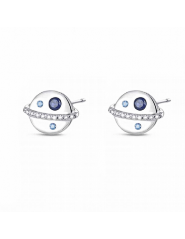 9118307   Pendientes Plata Rodiada...