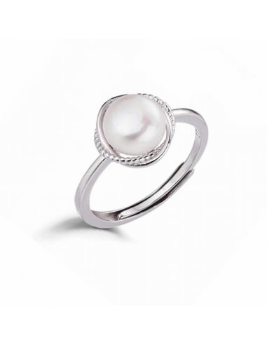 Anillo Plata de Ley Rodiada....