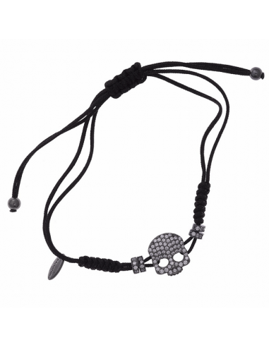 234P0022  Pulsera Plata Baño Rutenio...
