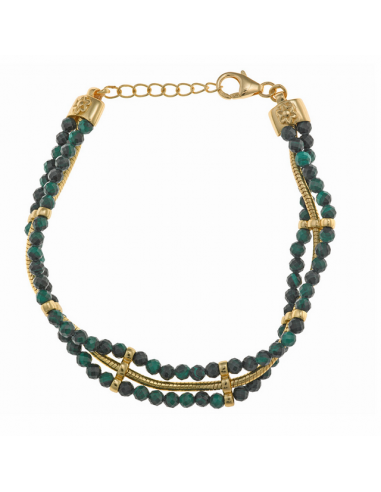 Pulsera Salvatore de Plata Chapada en...
