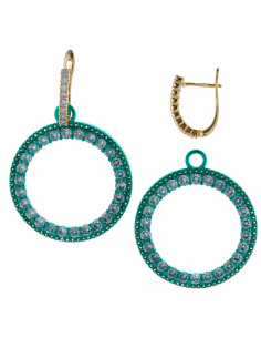Pendientes Plata Chapada...