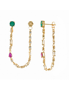 Pendientes Plata Chapada...
