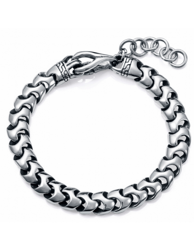14116P01000   Pulsera Hombre Acero...
