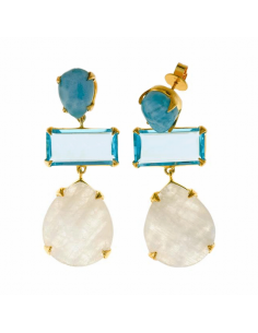 Pendientes Plata Chapada...