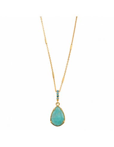 247C0031  Collar Plata Chapada Oro...
