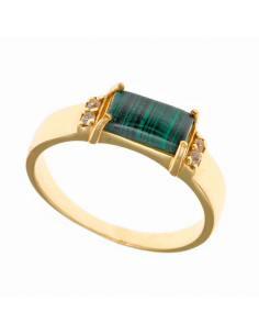 Anillo Plata Chapada Oro....