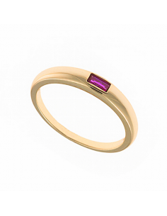 Anillo Plata Chapada...