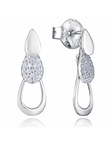 Pendientes Plata Rodiada Viceroy...