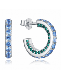Pendientes Plata Rodiada...