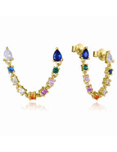 Pendientes Plata Chapada...