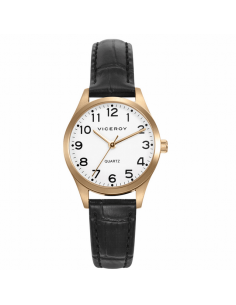 Reloj Mujer Acero Ip Dorado...