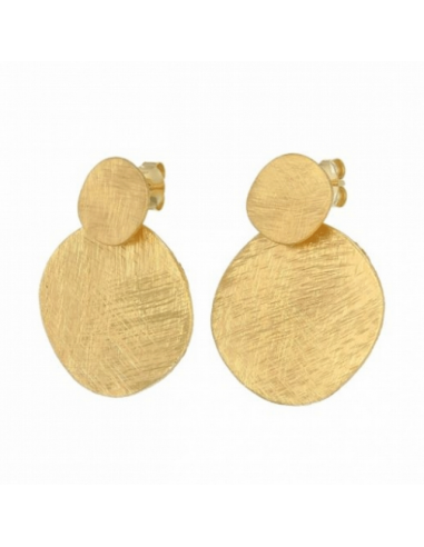 Pendientes Plata Chapada Oro...