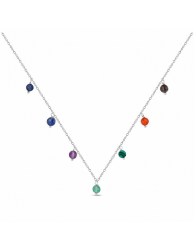 Collar Plata Rodiada Promojoya Bolas...