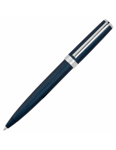 Bolígrafo Gear Brushed Navy. Hugo Boss.