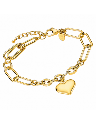 LS2334-2/2   Pulsera Acero IP Dorado...