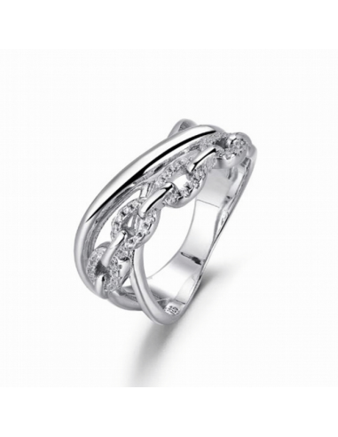 Anillo Plata Rodiada Lucía Martín...