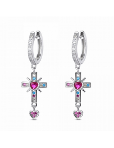 Pendientes Plata Rodiada...