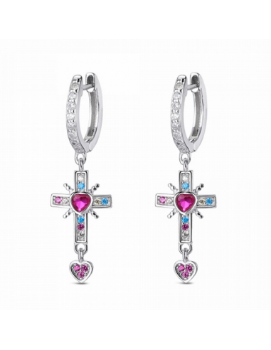 Pendientes Plata Rodiada Lucía Martín...
