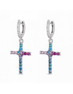 Pendientes Plata Rodiada...