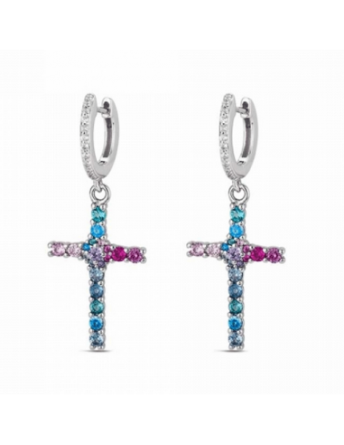 Pendientes Plata Rodiada Lucía Martín...