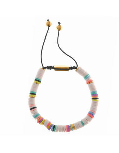 263PM020  Pulsera Acero Chapado...