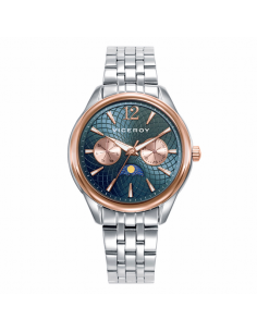 Reloj Mujer Acero Bicolor...