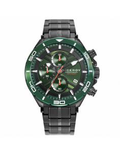 Reloj Hombre Acero IP Negro...