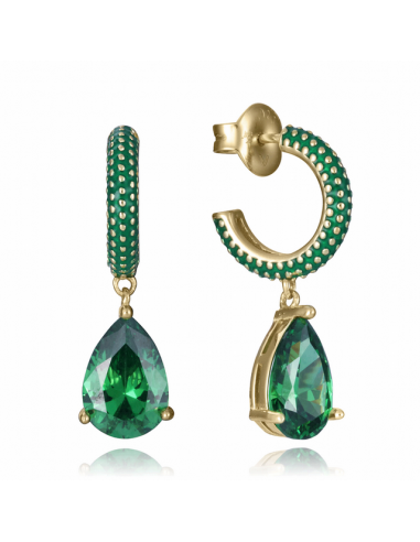 Pendientes Plata Baño Oro Viceroy...