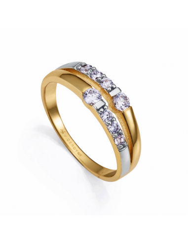 Anillo Plata Bicolor Viceroy Jewels...