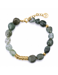 Pulsera Acero Ip Dorado...