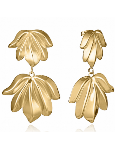 Pendientes Acero Ip Dorado Viceroy...