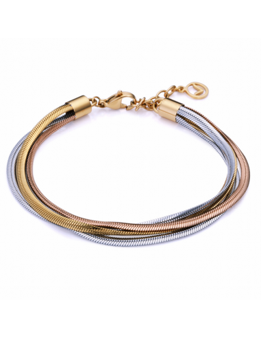 75369P01019   Pulsera Acero Tricolor...