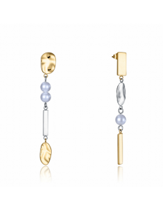 Pendientes Acero Bicolor...
