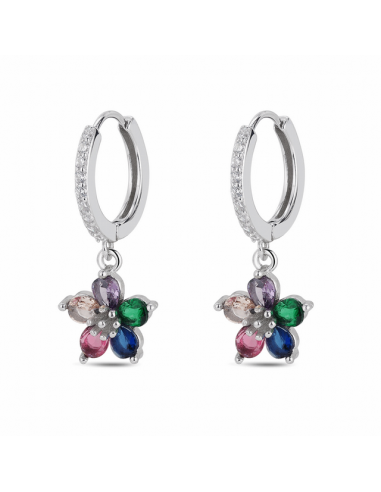 Pendientes Plata Rodiada. Aros...