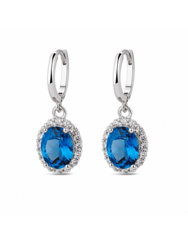 9120516 Pendientes Plata Rodiada...