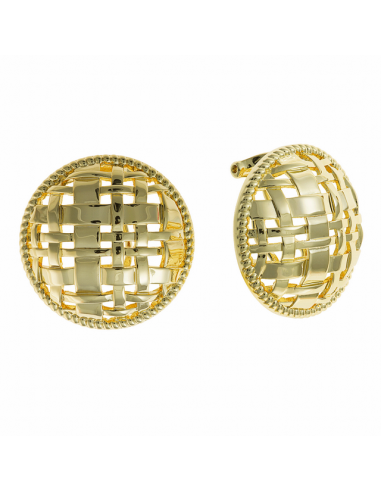 151AM007  Pendientes Metal Dorado...