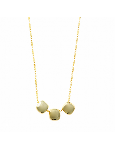 Collar de plata rodiada con zafiro y circonitas, una joya elegante para ocasiones especiales.