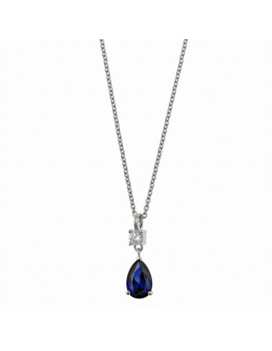 195C0084  Collar Plata Rodiada...