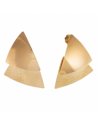 203A0327  Pendientes Plata Chapado...