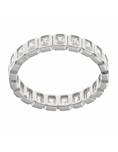211S0205  Anillo Plata Rodiada...