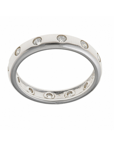 211S0218  Anillo Plata Rodiada...