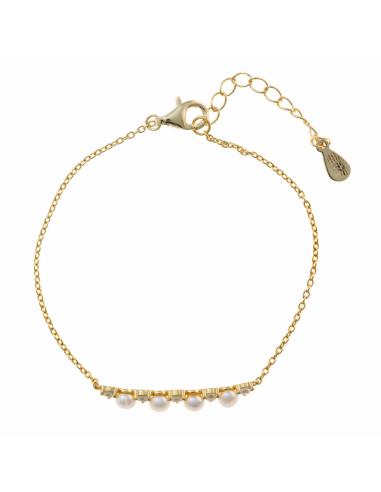 213P0043  Pulsera Plata Chapada...