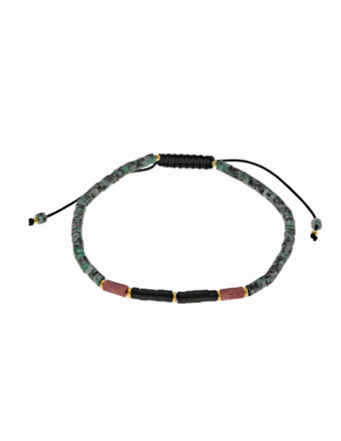 242P0027  Pulsera Plata Chapada...