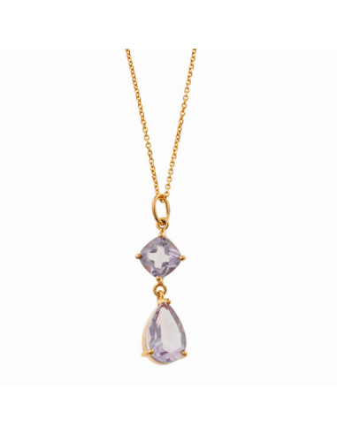 247C0034  Collar Plata Chapada Dorada...