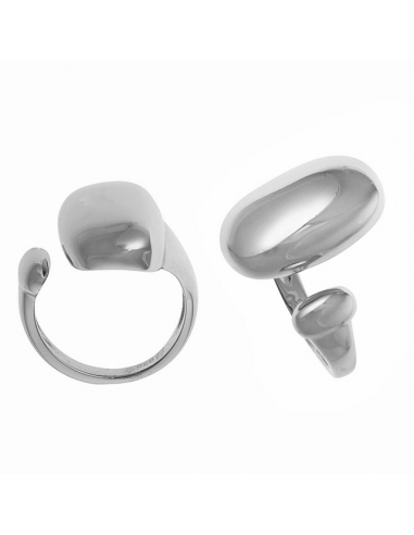 268S0008  Anillo Plata Rodiada...