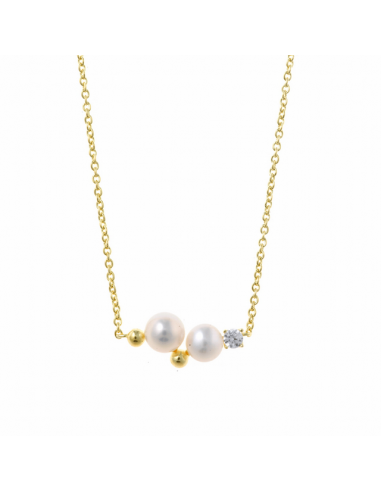 272C0009  Collar Plata Chapada Dorada...