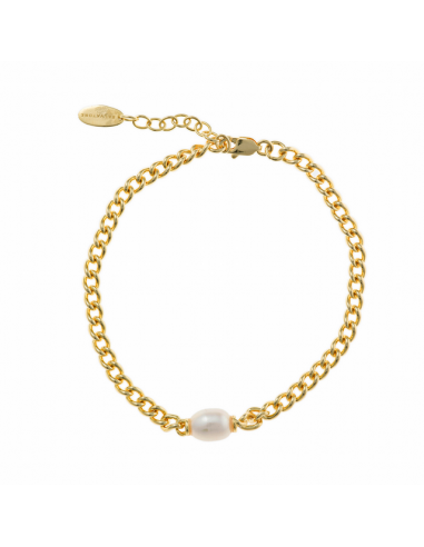 272P0003  Pulsera Plata Chapada...