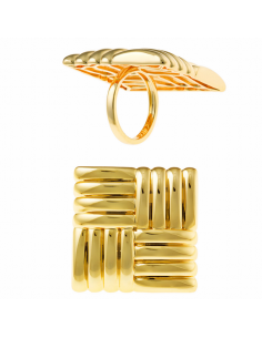 Anillo Metal Dorado...