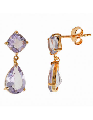 Pendientes 247A0076 Plata Bañada Oro...