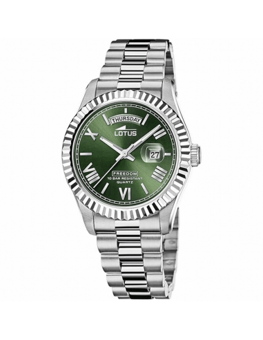 18854/3   Reloj Hombre Acero. Lotus....